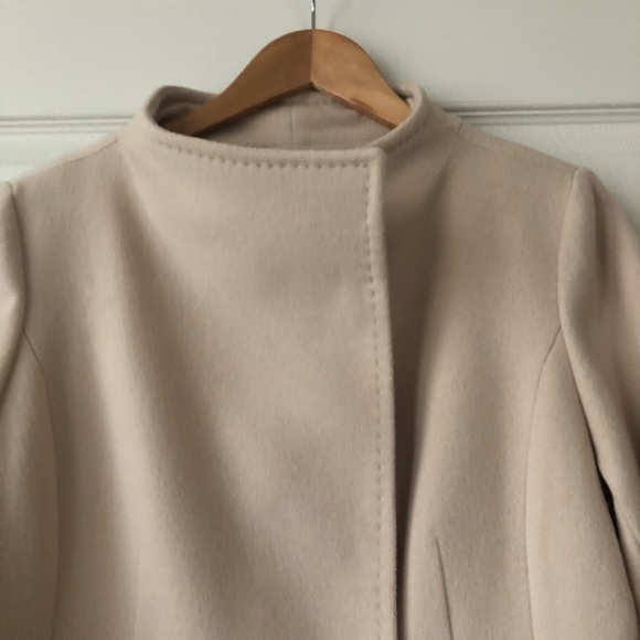 Fleurette Loro Piana Wool Camel Car Coat - Picture 6 of 12